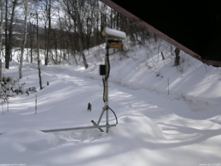 長野県菅平高原 ゆたか山荘 南側 2026/02/20 11:15