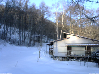 長野県菅平高原 ゆたか山荘 西側(坂上) 2026/02/20 07:00