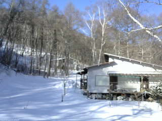 長野県菅平高原 ゆたか山荘 西側(坂上) 2026/02/20 08:45