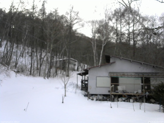 長野県菅平高原 ゆたか山荘 西側(坂上) 2026/02/20 16:00