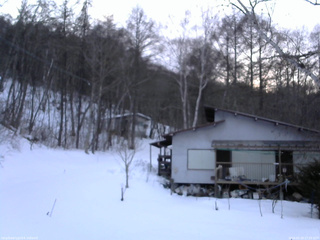 長野県菅平高原 ゆたか山荘 西側(坂上) 2026/02/20 17:30