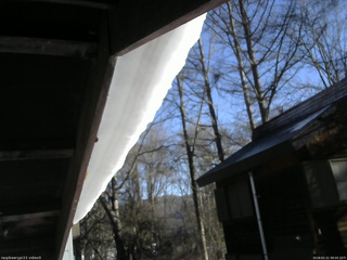 長野県菅平高原 ゆたか山荘 北側 2026/02/21 08:00