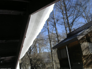 長野県菅平高原 ゆたか山荘 北側 2026/02/21 08:45