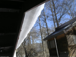 長野県菅平高原 ゆたか山荘 北側 2026/02/21 09:00