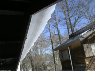 長野県菅平高原 ゆたか山荘 北側 2026/02/21 10:00