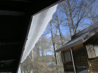 長野県菅平高原 ゆたか山荘 北側 2026/02/21 11:30