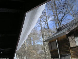 長野県菅平高原 ゆたか山荘 北側 2026/02/21 11:45