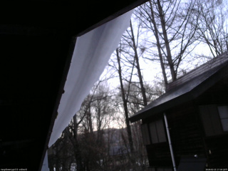 長野県菅平高原 ゆたか山荘 北側 2026/02/21 17:30