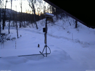 長野県菅平高原 ゆたか山荘 南側 2026/02/21 06:15