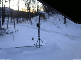 長野県菅平高原 ゆたか山荘 南側 2026/02/21 06:30