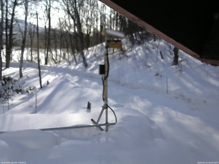 長野県菅平高原 ゆたか山荘 南側 2026/02/21 08:00
