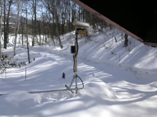 長野県菅平高原 ゆたか山荘 南側 2026/02/21 11:15