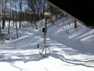 長野県菅平高原 ゆたか山荘 南側 2026/02/21 12:45