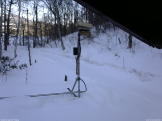 長野県菅平高原 ゆたか山荘 南側 2026/02/21 16:00