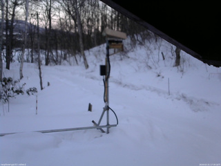 長野県菅平高原 ゆたか山荘 南側 2026/02/21 17:30