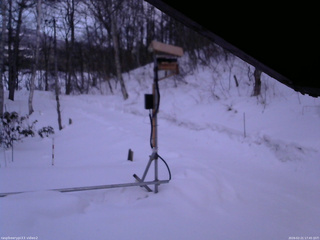 長野県菅平高原 ゆたか山荘 南側 2026/02/21 17:45