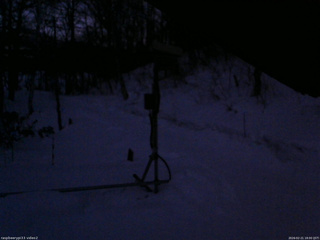 長野県菅平高原 ゆたか山荘 南側 2026/02/21 18:00