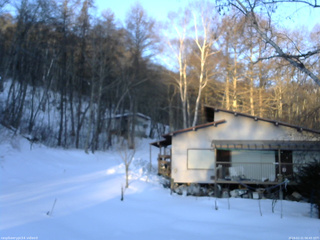 長野県菅平高原 ゆたか山荘 西側(坂上) 2026/02/21 06:45
