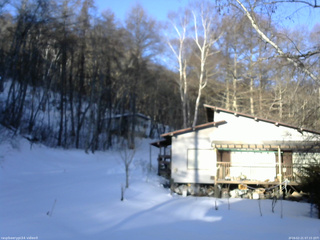 長野県菅平高原 ゆたか山荘 西側(坂上) 2026/02/21 07:15