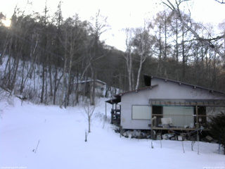 長野県菅平高原 ゆたか山荘 西側(坂上) 2026/02/21 15:45