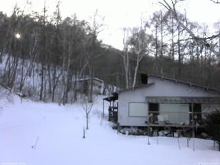 長野県菅平高原 ゆたか山荘 西側(坂上) 2026/02/21 16:00