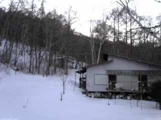 長野県菅平高原 ゆたか山荘 西側(坂上) 2026/02/21 17:30