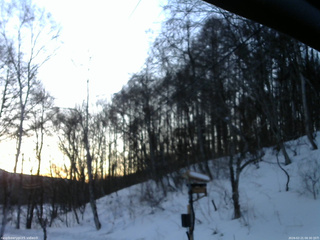 長野県菅平高原 ゆたか山荘 温度計 2026/02/21 06:30