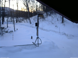 長野県菅平高原 ゆたか山荘 南側 2026/02/22 06:30