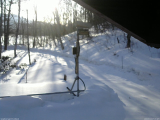 長野県菅平高原 ゆたか山荘 南側 2026/02/22 07:15