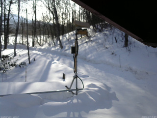 長野県菅平高原 ゆたか山荘 南側 2026/02/22 07:45