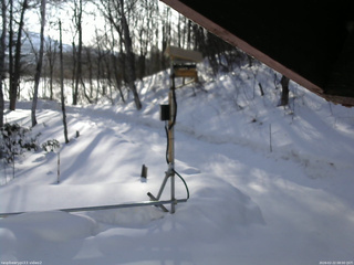 長野県菅平高原 ゆたか山荘 南側 2026/02/22 08:00