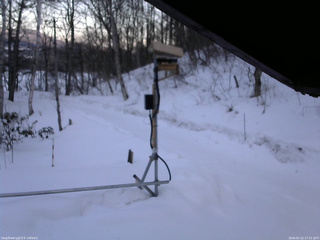 長野県菅平高原 ゆたか山荘 南側 2026/02/22 17:15