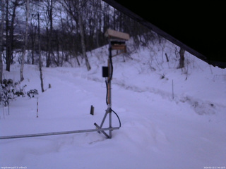 長野県菅平高原 ゆたか山荘 南側 2026/02/22 17:45