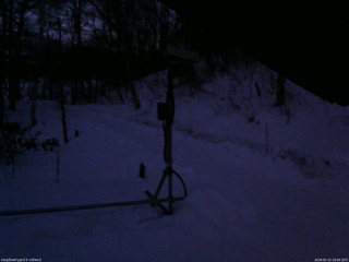 長野県菅平高原 ゆたか山荘 南側 2026/02/22 18:00