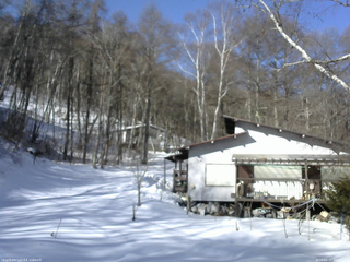 長野県菅平高原 ゆたか山荘 西側(坂上) 2026/02/22 09:15
