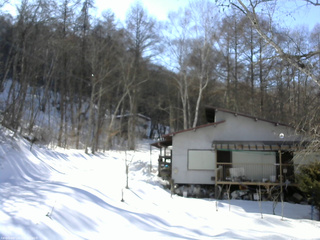 長野県菅平高原 ゆたか山荘 西側(坂上) 2026/02/22 14:30