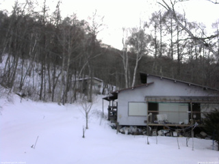 長野県菅平高原 ゆたか山荘 西側(坂上) 2026/02/22 16:45