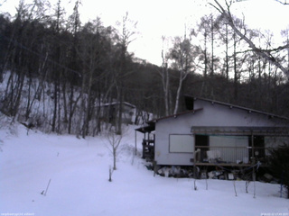 長野県菅平高原 ゆたか山荘 西側(坂上) 2026/02/22 17:45