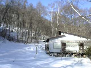 長野県菅平高原 ゆたか山荘 西側(坂上) 2026/02/23 08:45
