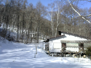 長野県菅平高原 ゆたか山荘 西側(坂上) 2026/02/23 09:15