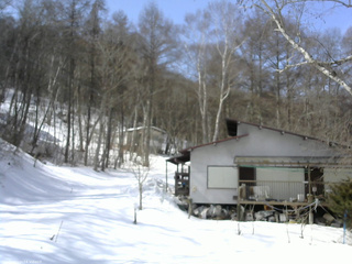長野県菅平高原 ゆたか山荘 西側(坂上) 2026/02/23 11:45