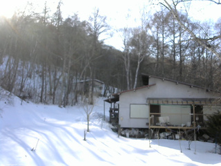 長野県菅平高原 ゆたか山荘 西側(坂上) 2026/02/23 15:15