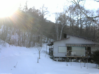 長野県菅平高原 ゆたか山荘 西側(坂上) 2026/02/23 15:30