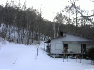 長野県菅平高原 ゆたか山荘 西側(坂上) 2026/02/23 17:00