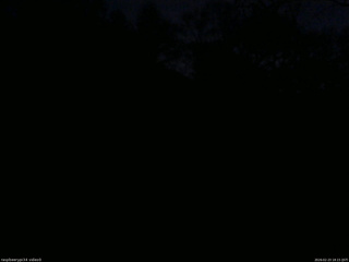 長野県菅平高原 ゆたか山荘 西側(坂上) 2026/02/23 18:15