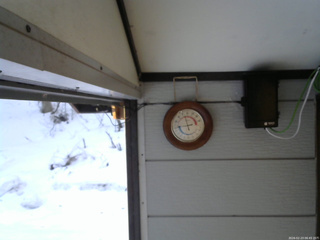 長野県菅平高原 ゆたか山荘 東側上空 2026/02/23 06:45