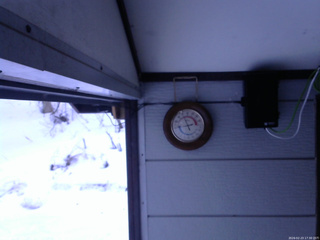 長野県菅平高原 ゆたか山荘 東側上空 2026/02/23 17:30