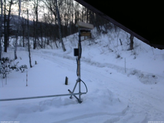長野県菅平高原 ゆたか山荘 南側 2026/02/24 06:30