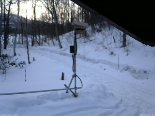 長野県菅平高原 ゆたか山荘 南側 2026/02/24 06:45