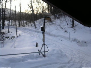 長野県菅平高原 ゆたか山荘 南側 2026/02/24 07:15